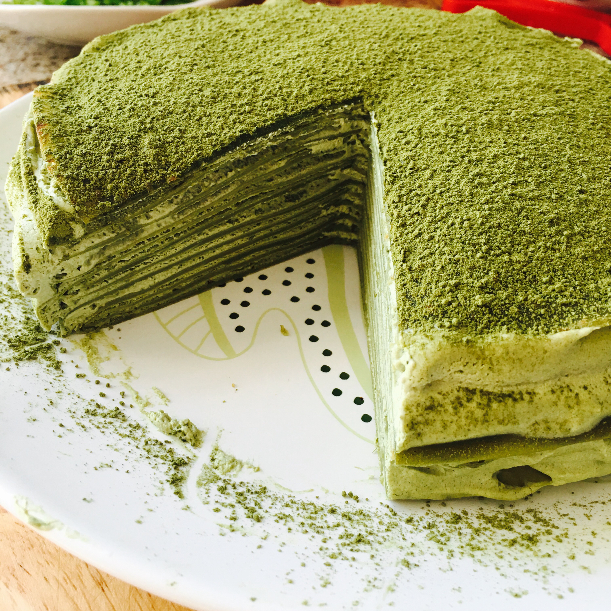 LADY M 抹茶千层可丽饼/千层蛋糕 Green Tea Mille Crepes