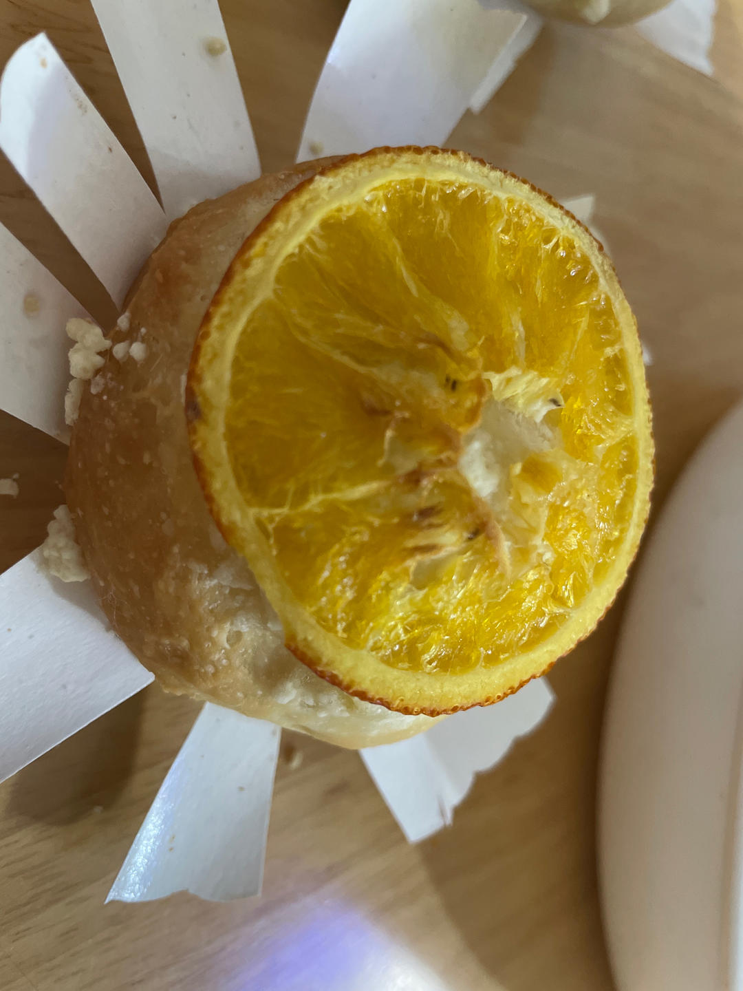 香橙卡士达星星包