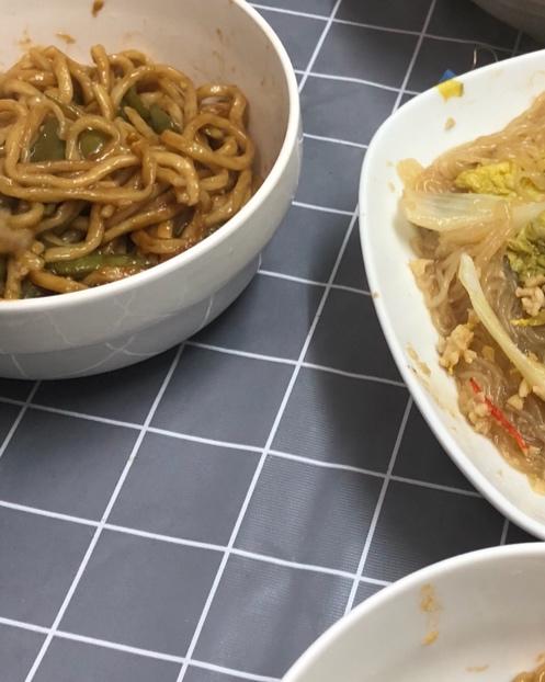 豆角焖面