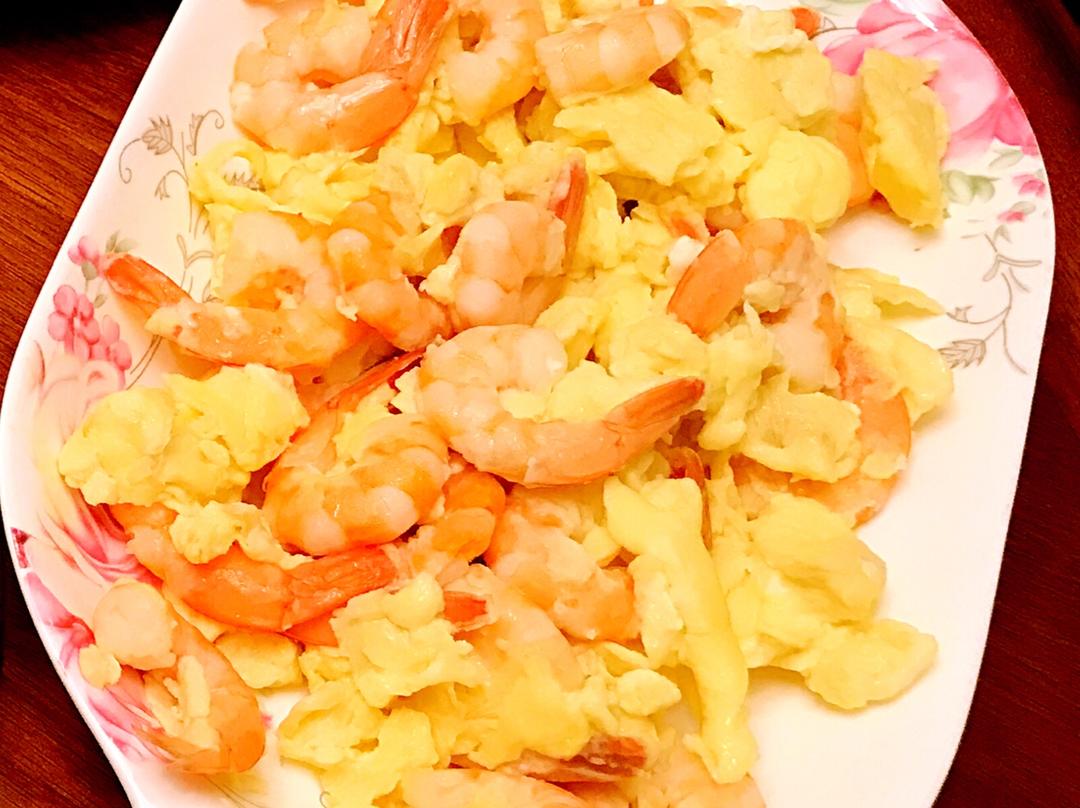 虾仁滑蛋