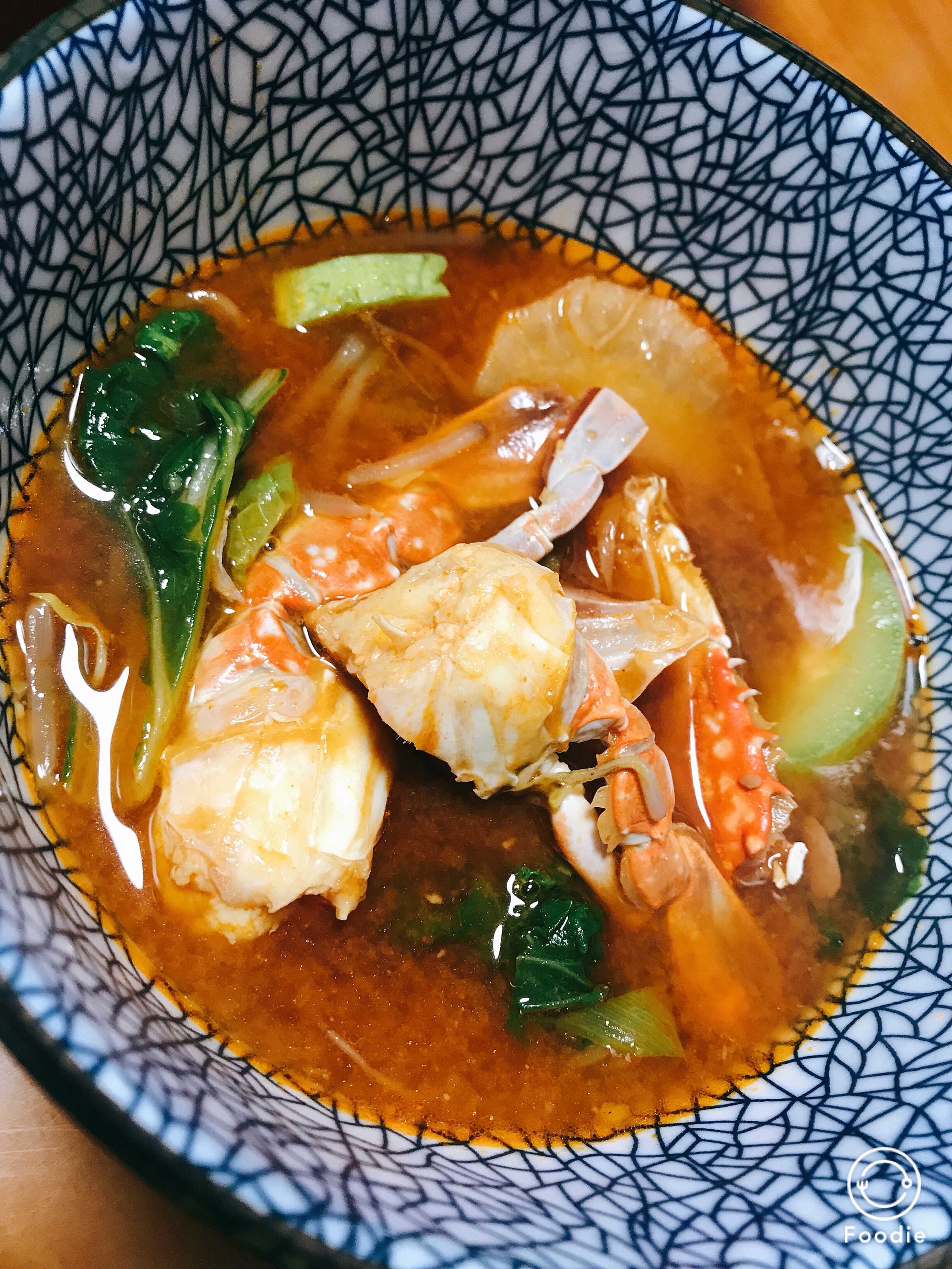 🇰🇷韩式辣螃蟹汤|Korean Crab Stew