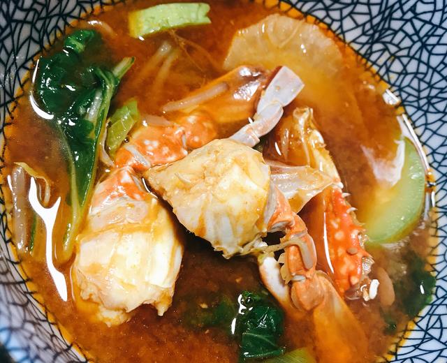 🇰🇷韩式辣螃蟹汤|Korean Crab Stew