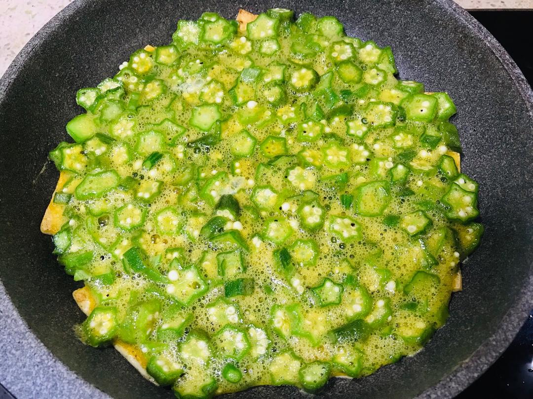 快手蔬菜豆腐蛋饼