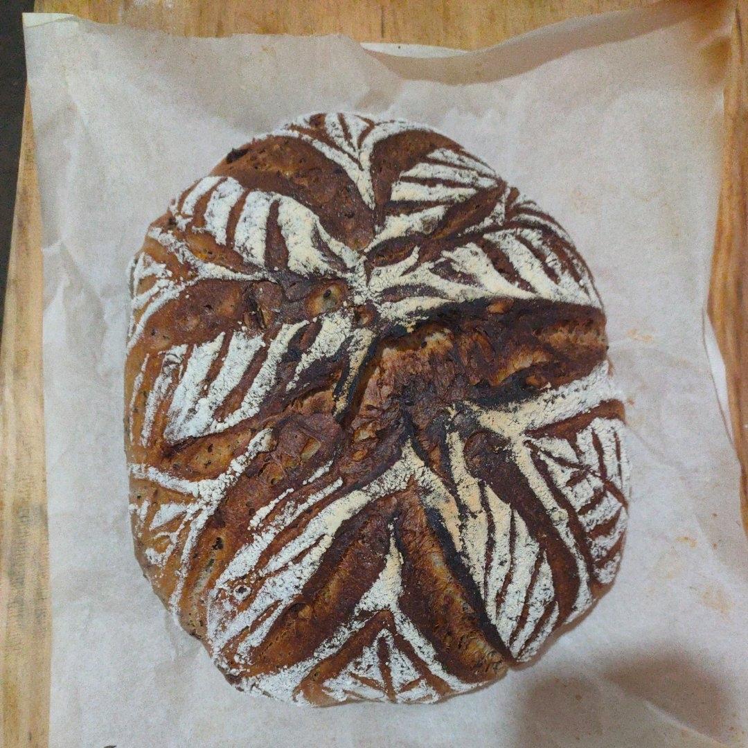 【Ken Forkish】天然酵种轻全麦核桃欧包