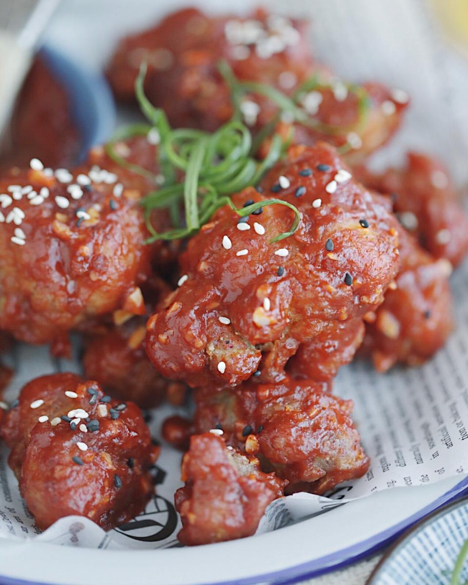 厨房小白也可以学会的韩式甜辣炸鸡🍗外酥里嫩❗️