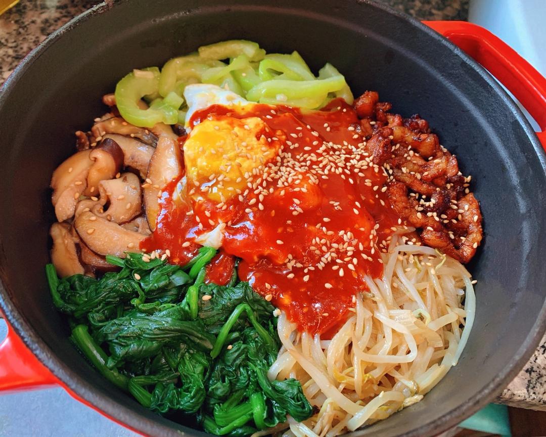 超有食欲快手家庭餐/一人食【韩式拌饭】的做法