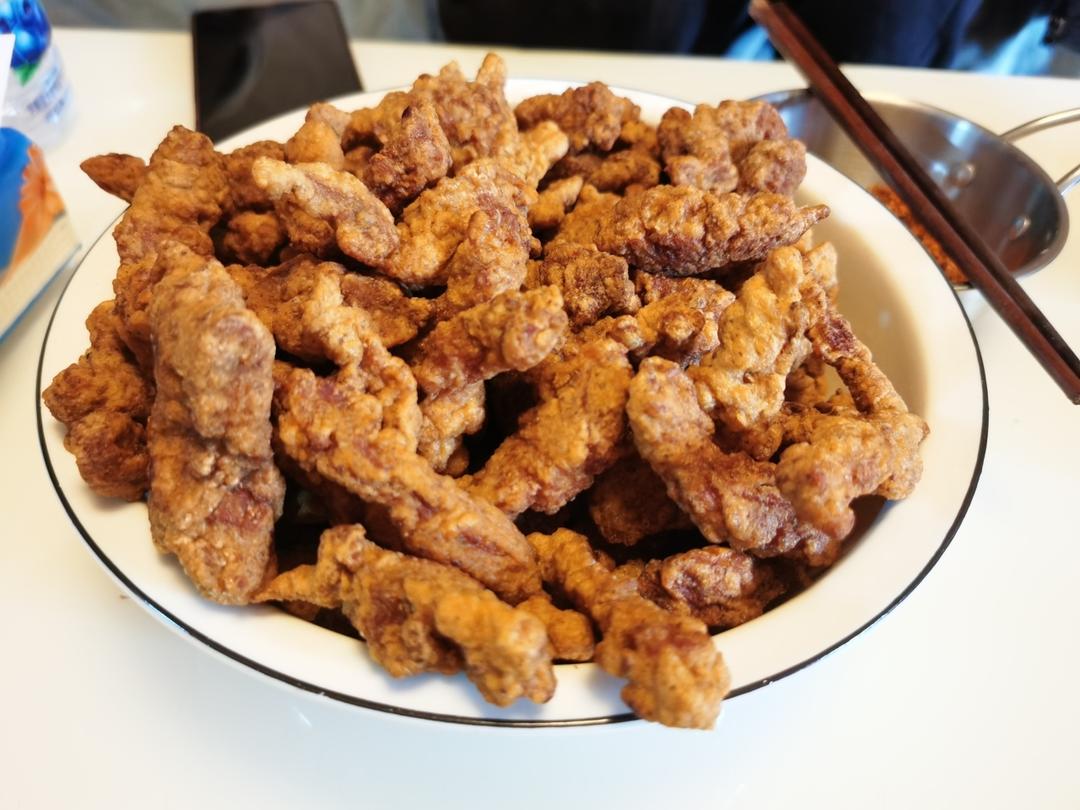 椒盐小酥肉（椒盐里脊）