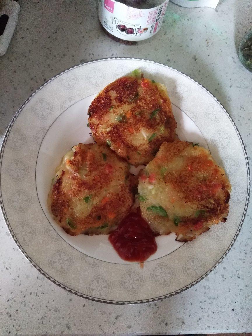 香煎田园土豆饼