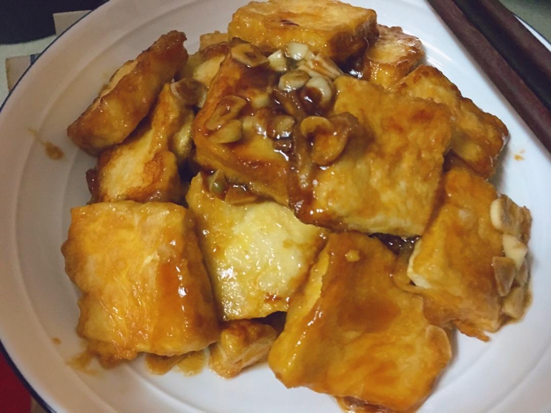 无敌好吃的香煎豆腐