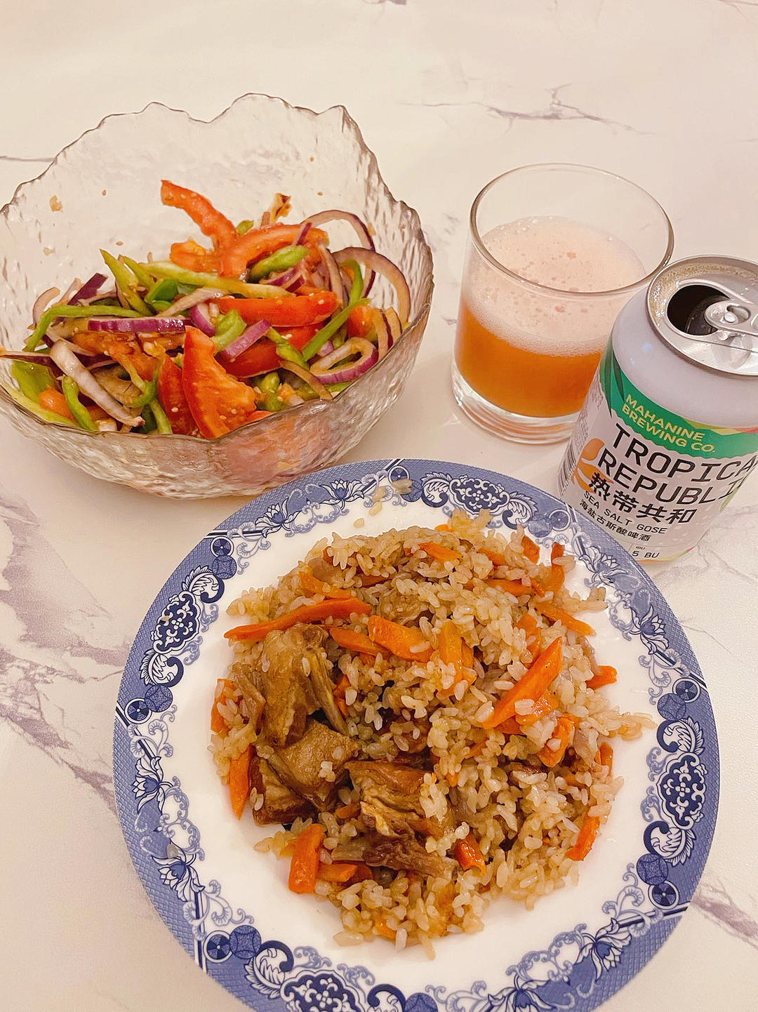 新疆羊排抓饭