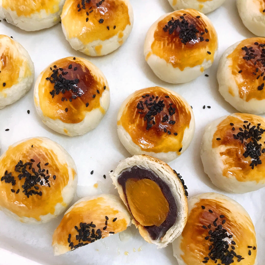 蛋黄酥&网红麻薯蛋黄酥---半圆天地盖包装调整方