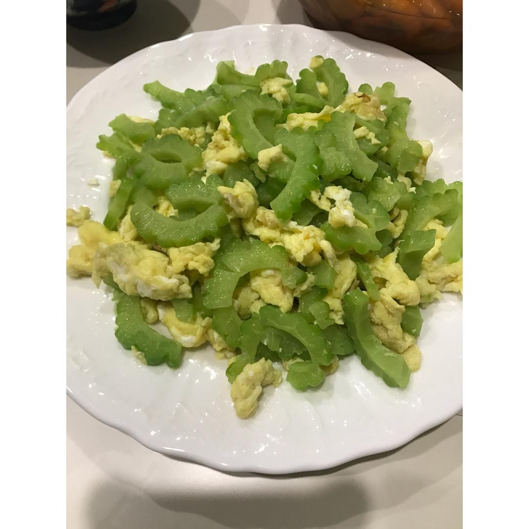 苦瓜炒蛋