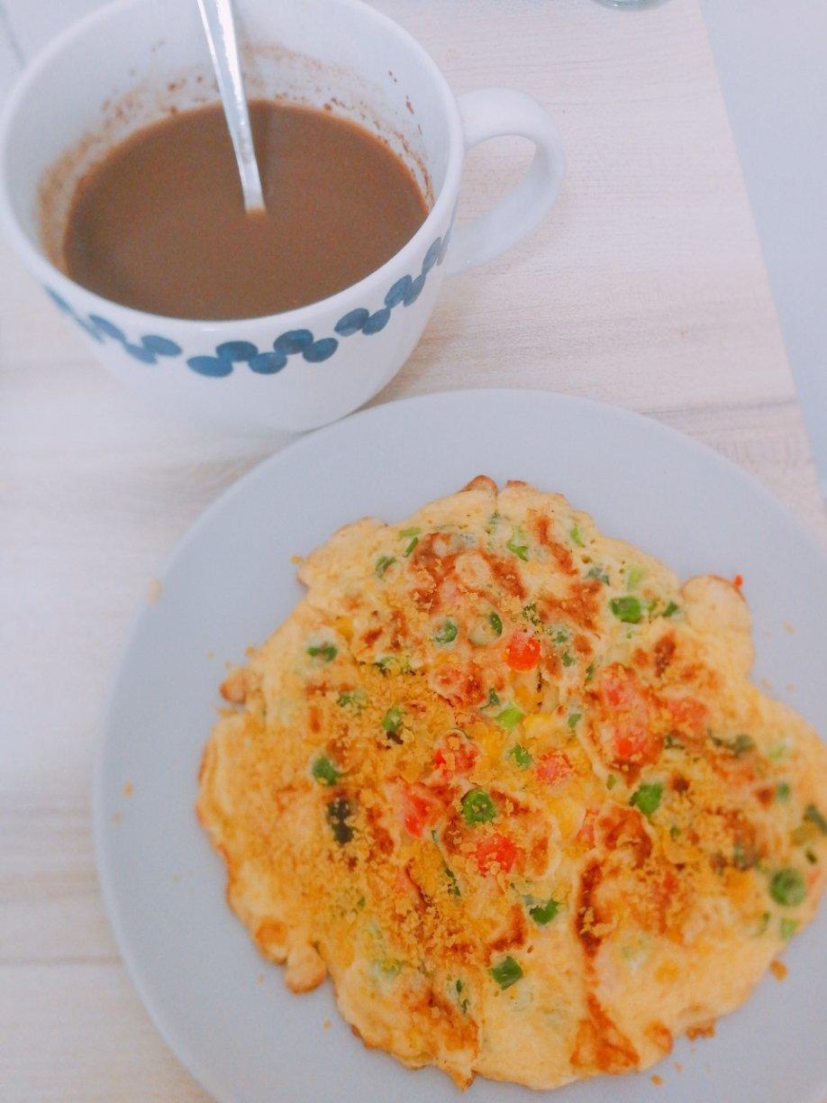 葱花鸡蛋饼（五分钟快手早餐）
