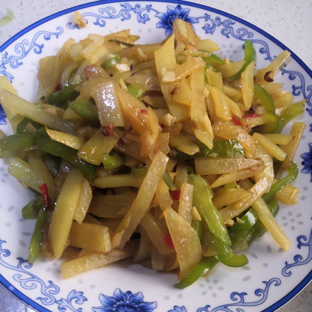 青椒土豆丝