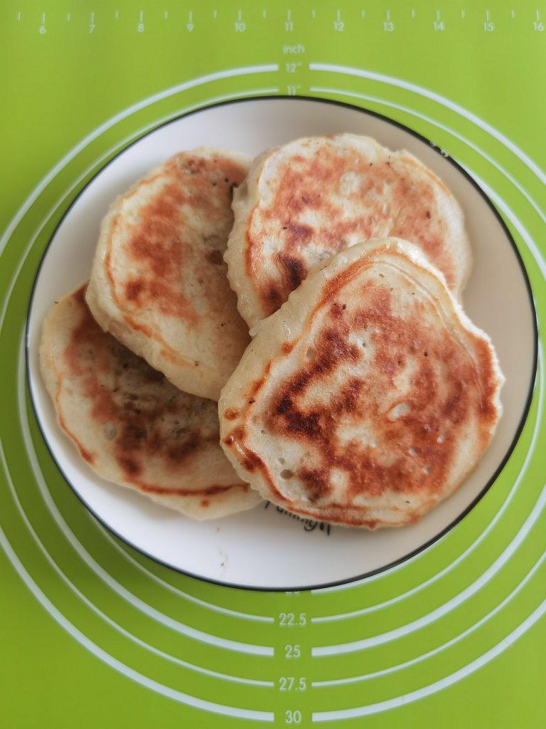 超喧软的馅饼，冷了也不会变硬，全程不用揉面