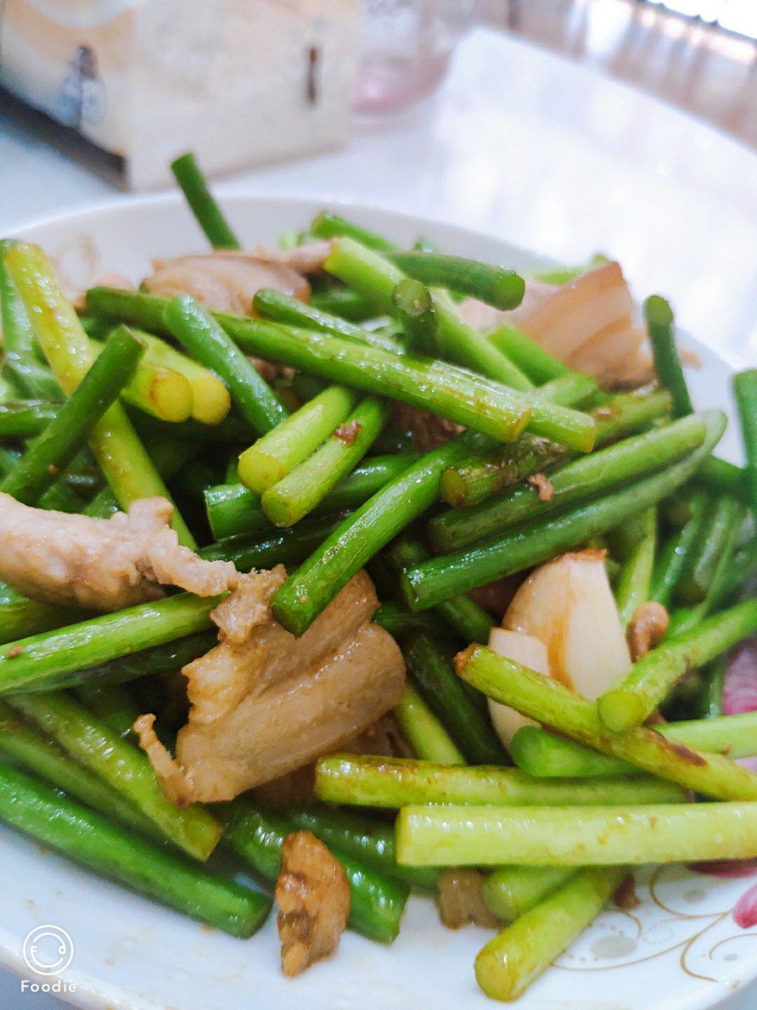 蒜薹炒肉