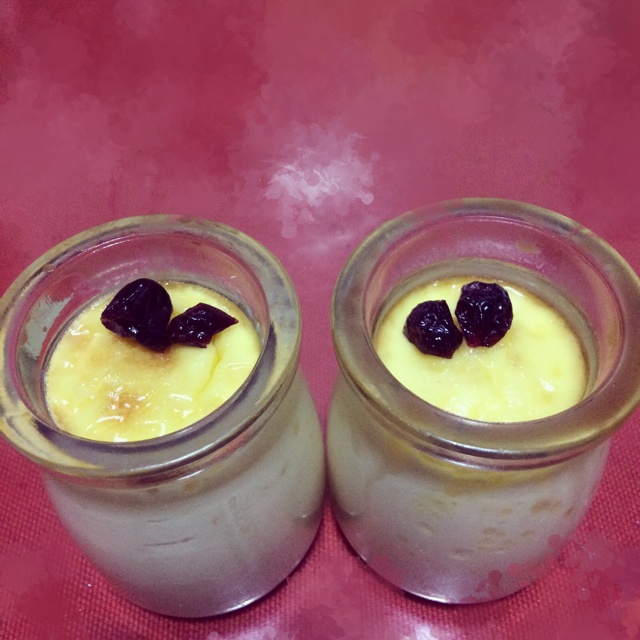 Crèmebrulée。法式烤布雷。焦糖布丁。