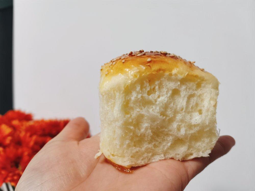 🥛超简单快手，柔软拉丝，一次发酵，牛奶小餐包