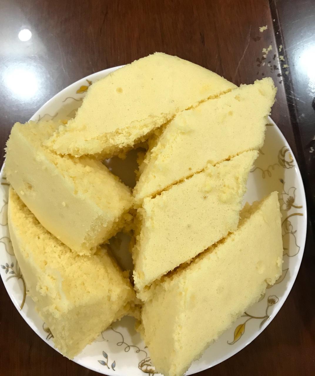 清清fanny做的蒸蛋糕全蛋法