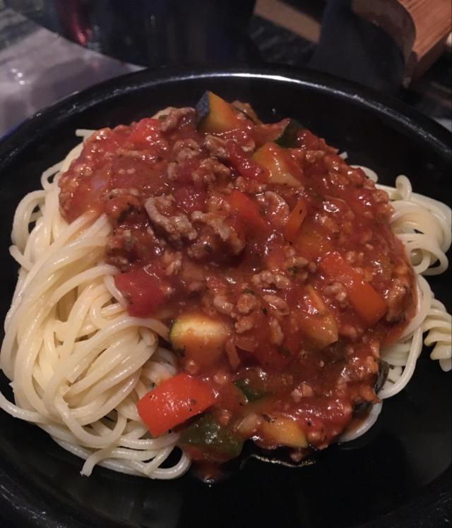 意大利茄汁肉酱面 Spaghetti Bolognese