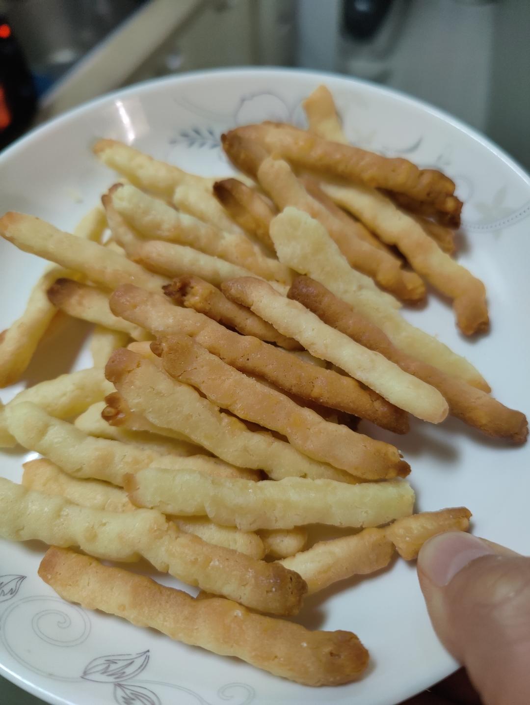 奶香芝士饼干条