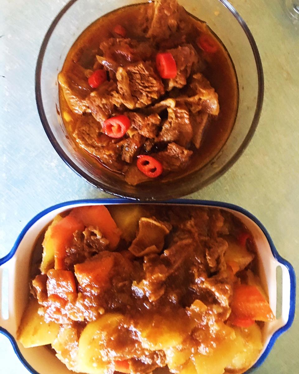 沙沙土豆胡萝卜炖牛肉