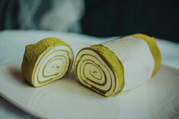 【抹茶毛巾卷】