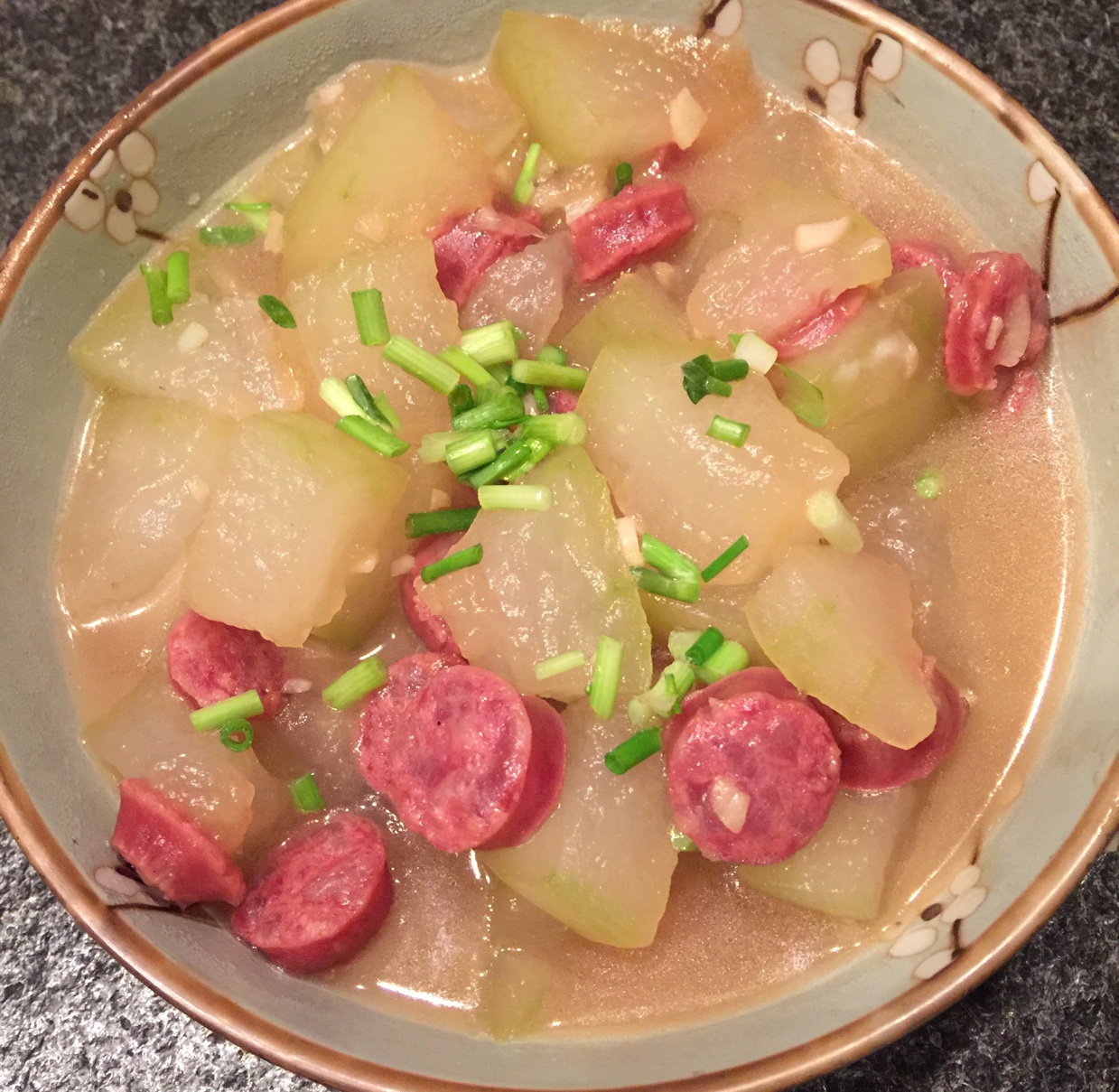 蚝油焖冬瓜