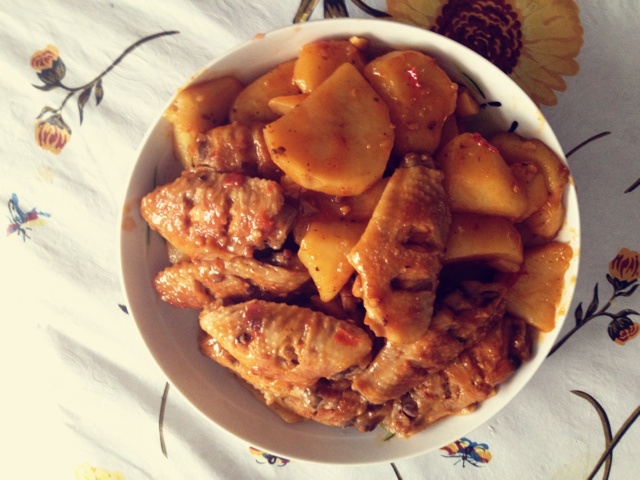 干锅香辣鸡翅