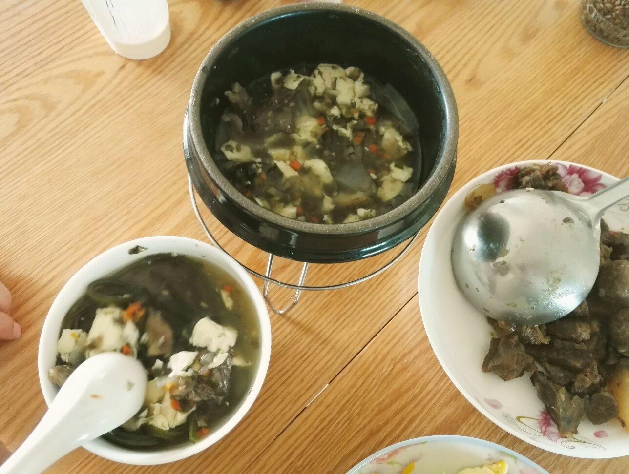 韩式海带嫩豆腐汤的做法 步骤4