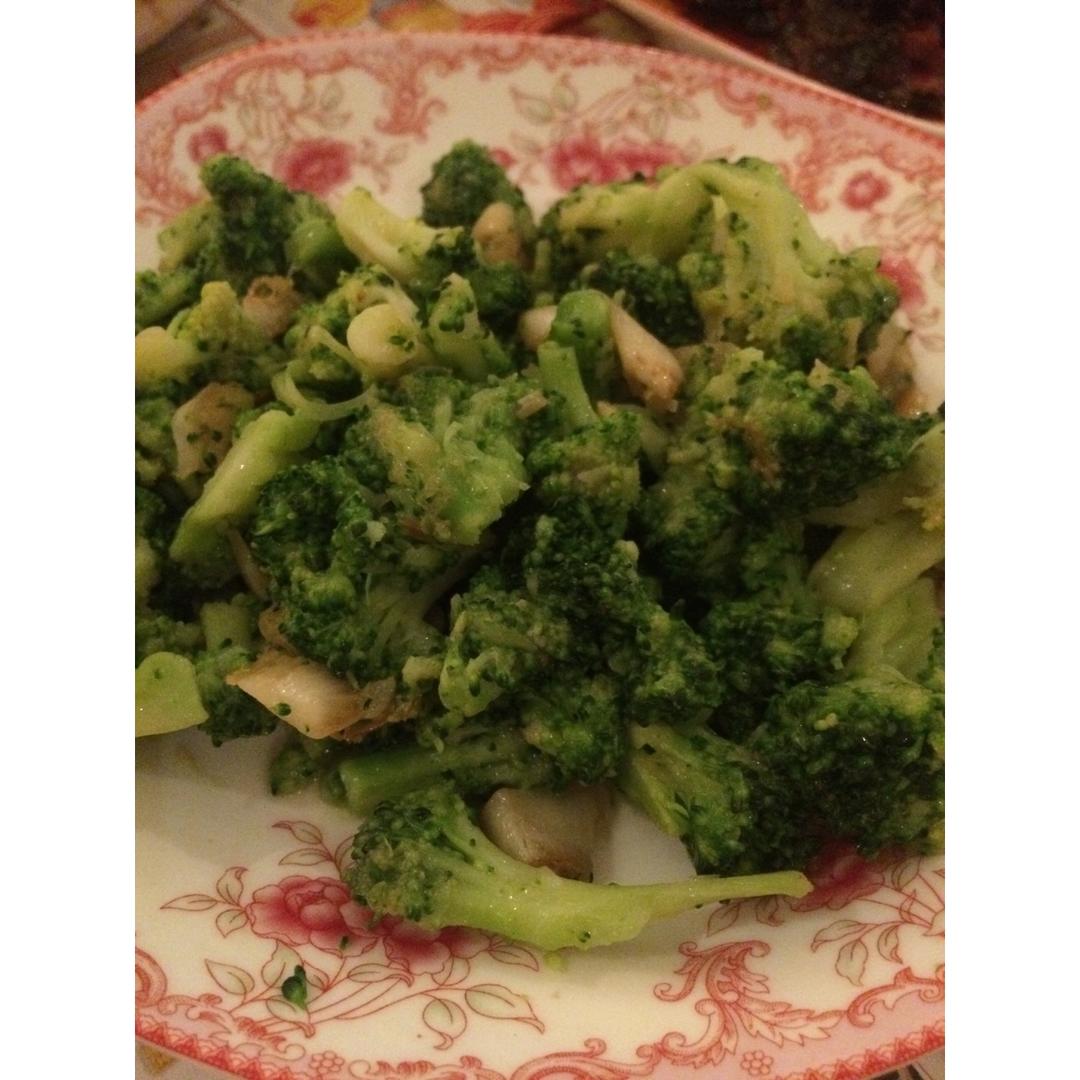 蚝油蒜蓉西兰花