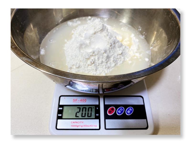 纯奶手撕吐司的做法 步骤1