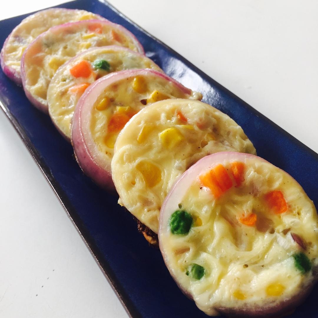 洋葱圈蛋饼