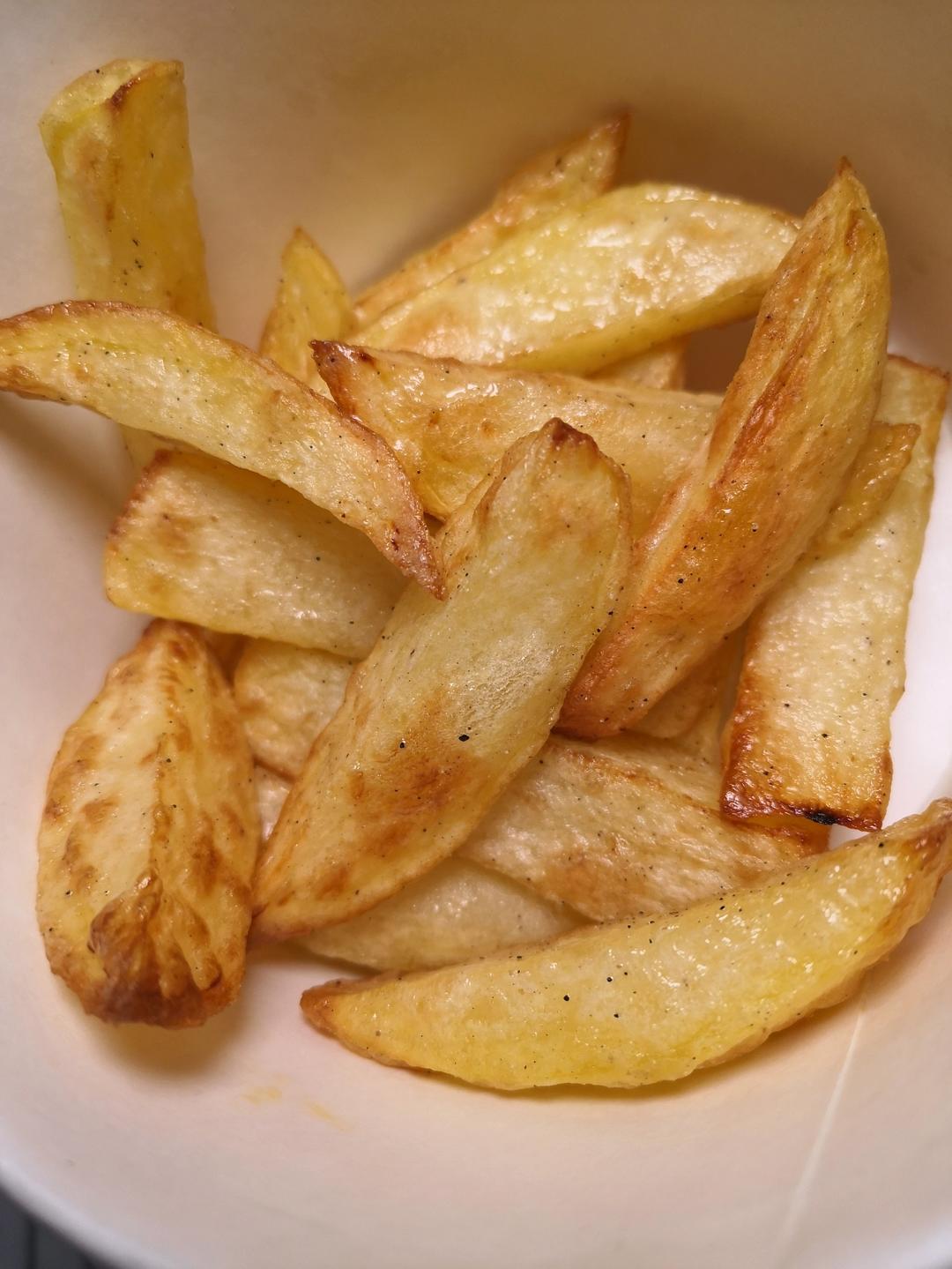 自制安心薯条（空气炸锅版）送薯条储备妙方