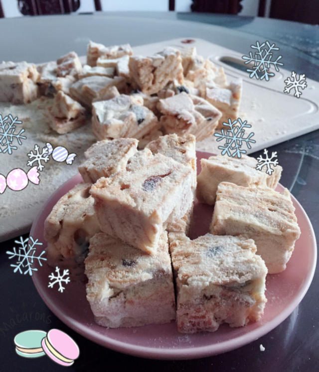 风靡吃货圈的雪花酥