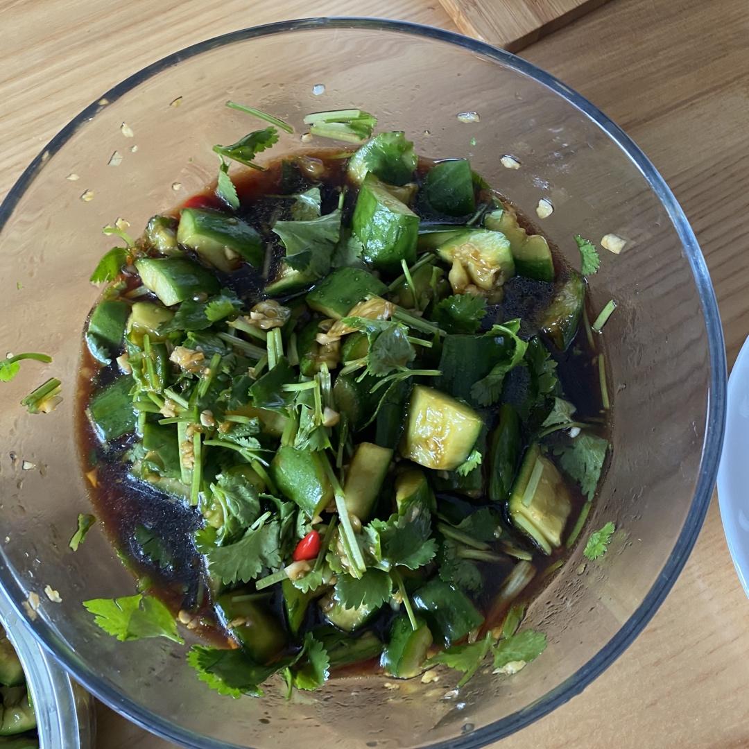 凉拌酸辣小黄瓜