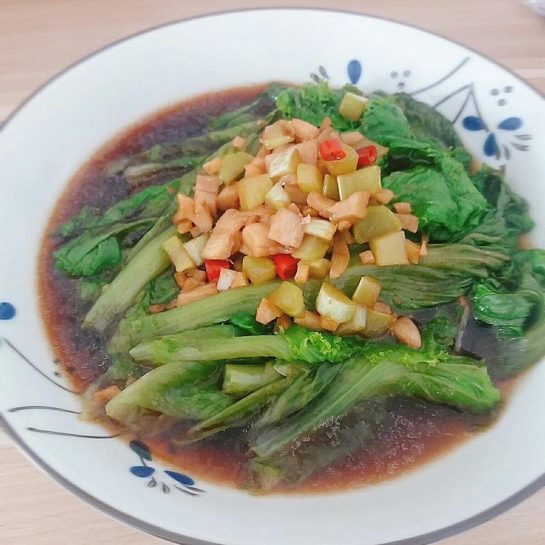 浇汁生菜——夏日必备的减肥快手菜