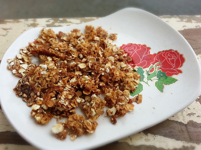 红枣蔓越莓烤麦片