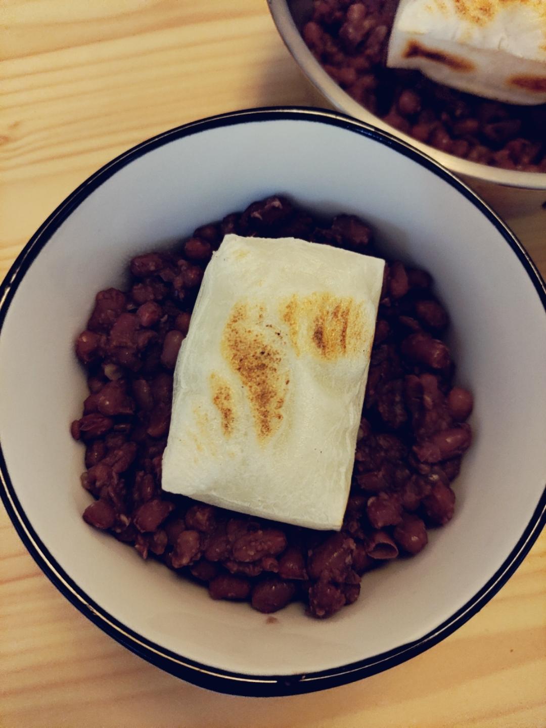【治愈美食 | 日式の烤年糕红豆汤】