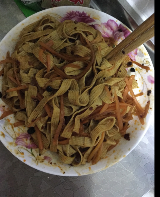 香拌千张——凉菜