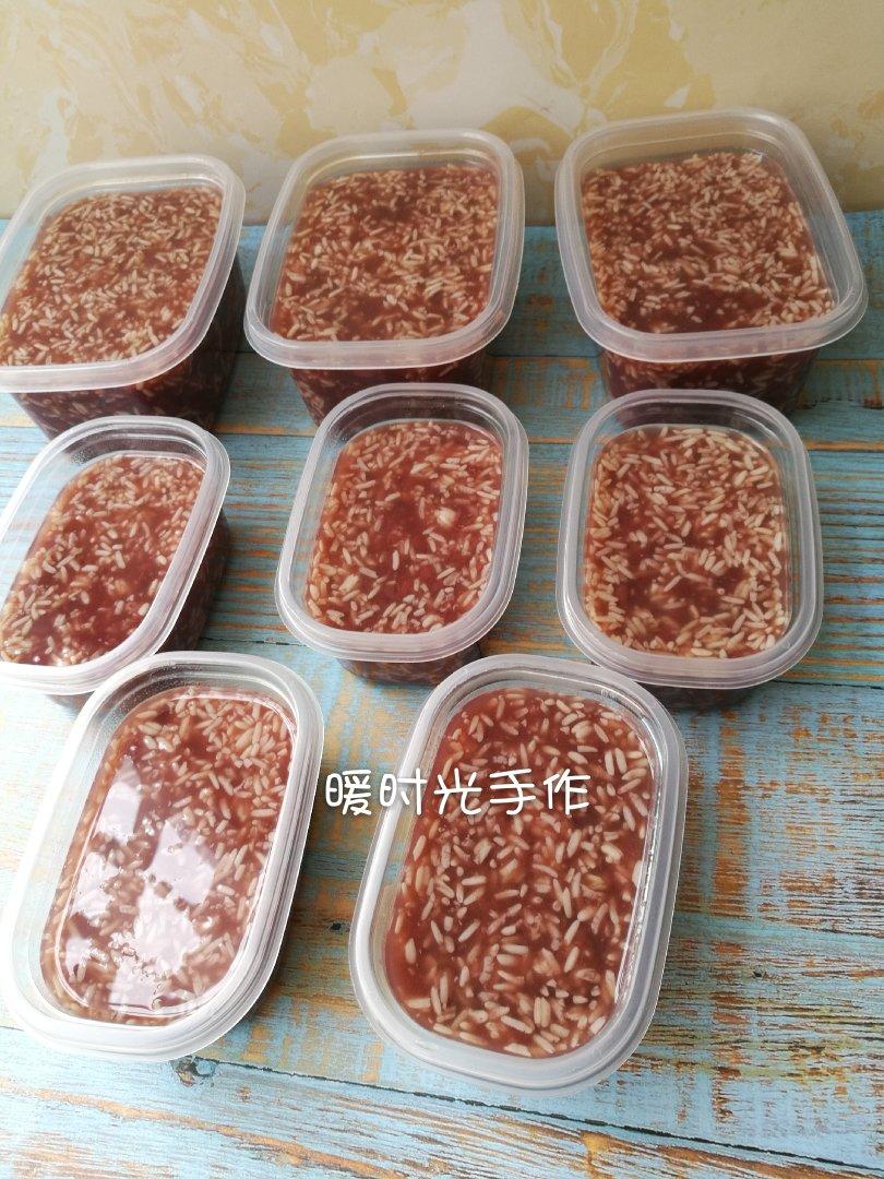 桂花蜜红豆（电饭锅版）