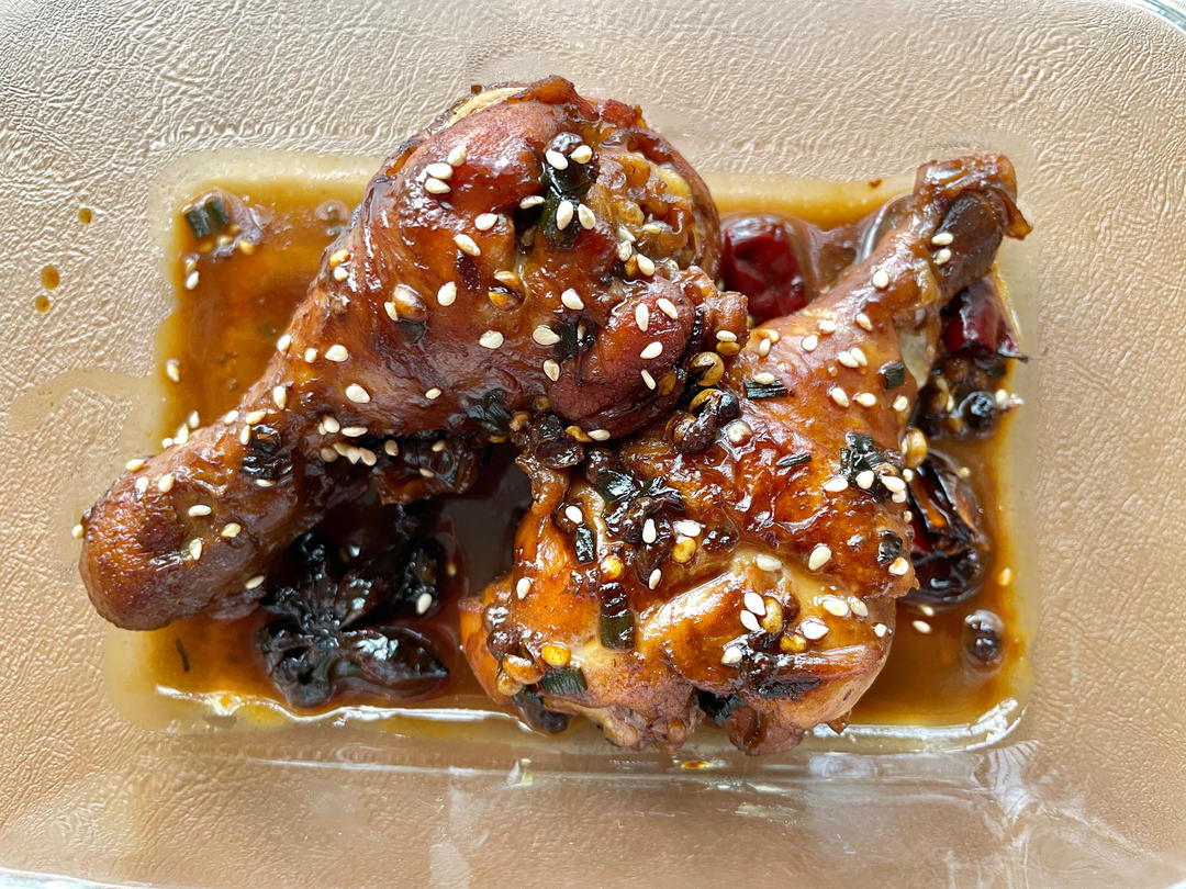 红烧鸡腿（抗糖减脂健身餐）