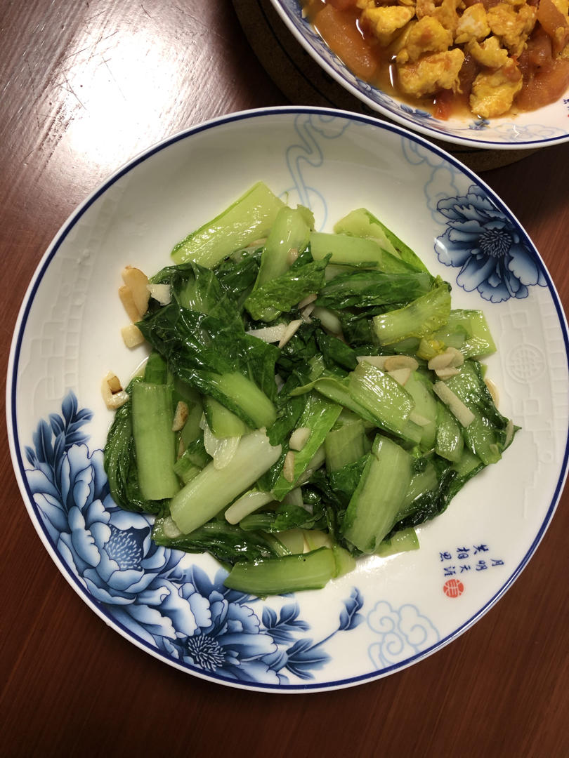 清炒小白菜