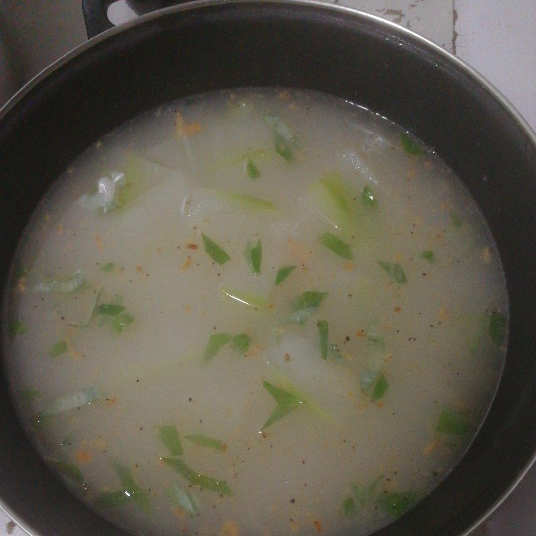 秋季养生－冬瓜海米汤