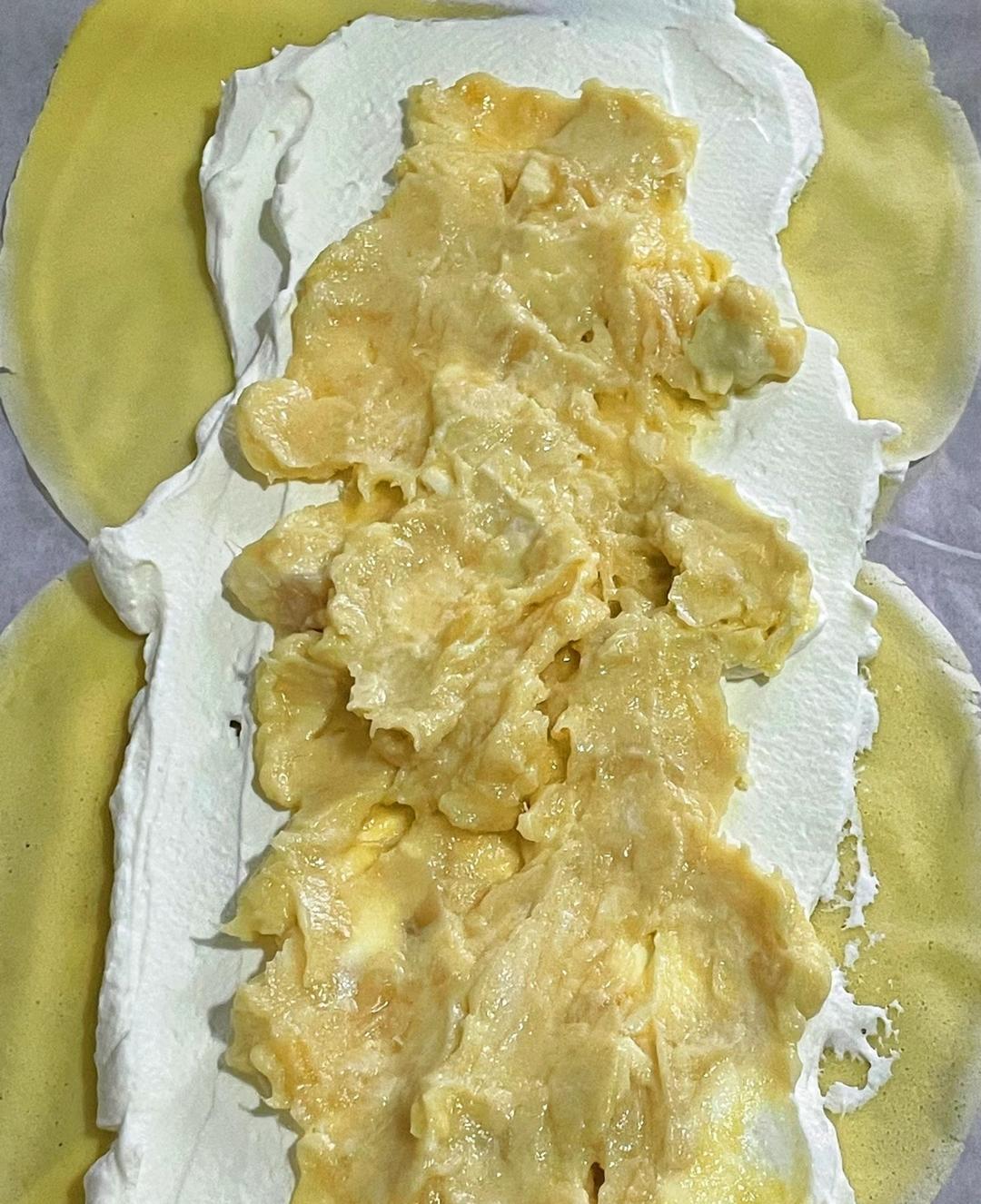 榴莲千层（超软糯蛋皮配方٩( ᐛ )و