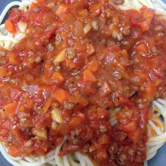 蒜香番茄意面