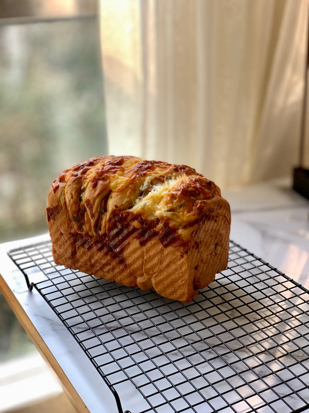 肉松吐司【超多料香爆马苏里拉】