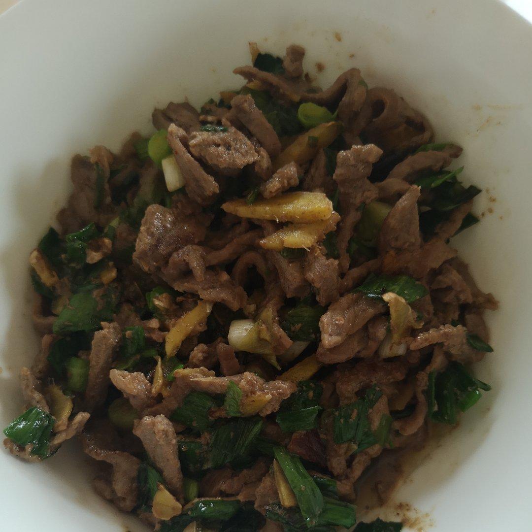 葱香牛肉