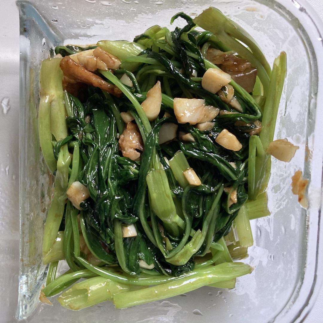 蒜炒空心菜