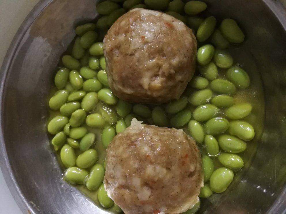 清蒸迷你狮子头